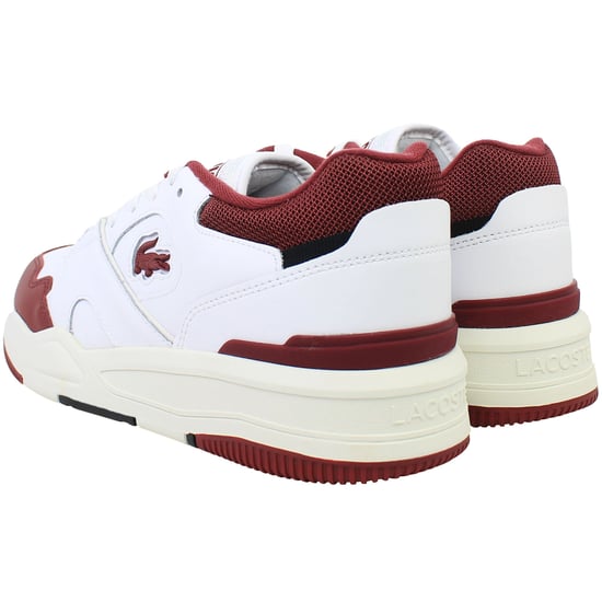 Lacoste Lineshot 223 2 SMA Mens White Trainers - Image 5