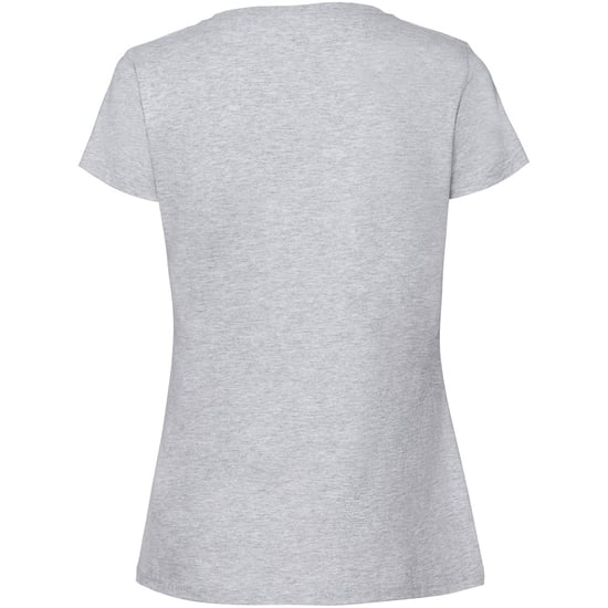 Fruit Of The Loom Womens/Ladies Ringspun Premium T-Shirt (Taupe Grey) - Image 2