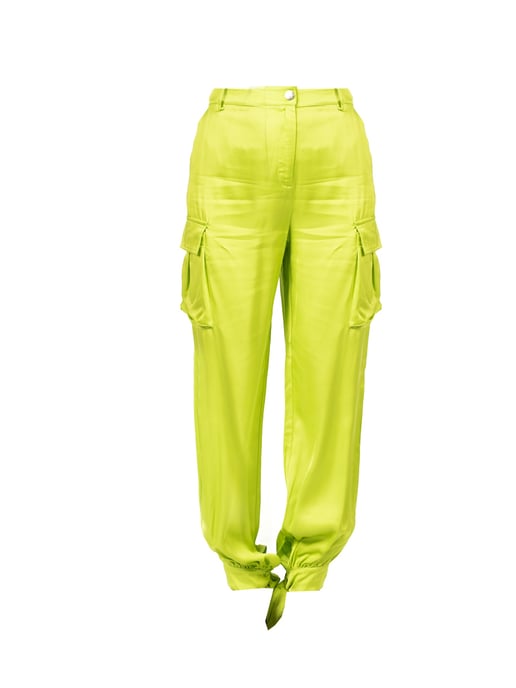Pinko Trousers Panciotto Woman's Green - Image 1