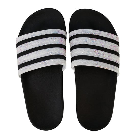 Women's adidas Originals Adilette Slide Sandals in Black - Image 1