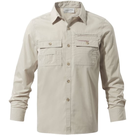 Craghoppers Boys Adventure Trek Durable Long Sleeved Shirt