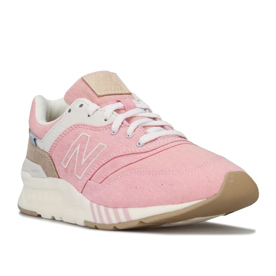 Women's New Balance 997 Trainers in Pink - Image 2