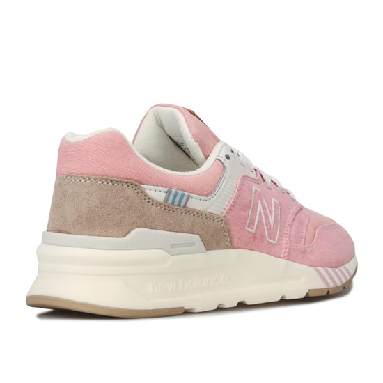 Women's New Balance 997 Trainers in Pink - Image 3