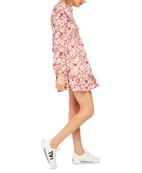Free People Women's Dress Pink These Dreams Mini Shift