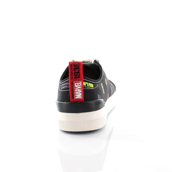 Toms x Marvel Trvl Lite Low Mens Black Trainers