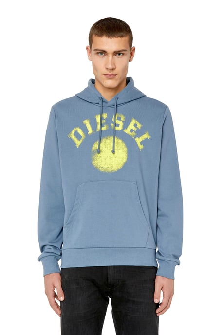 Diesel Blus Ginn Hood manlig Blå - Image 2