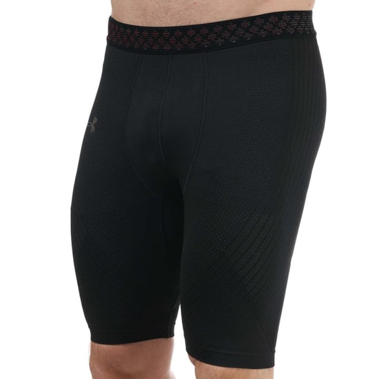 Men's Under Armour UA Rush Seamless Long Shorts in Black