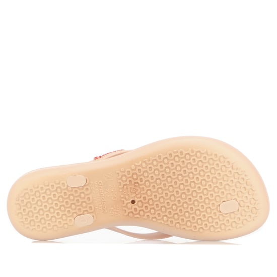 Girl's Ipanema Maxi Hear Beach Shoe in Blush