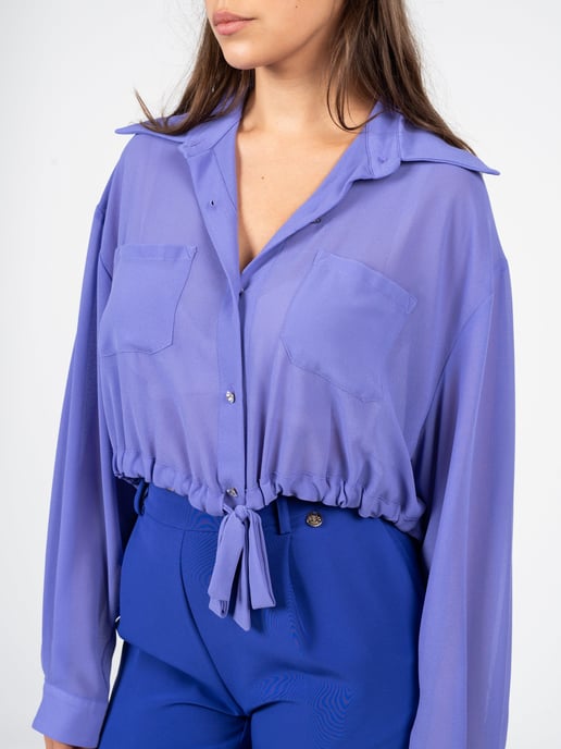 Liu Jo Shirt Woman's Purple - Image 4