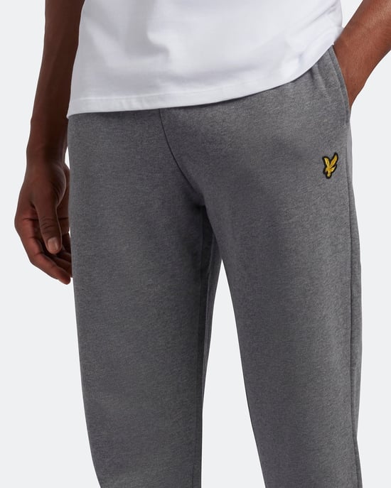 Lyle & Scott slanke joggingbroek in grijs - Image 4