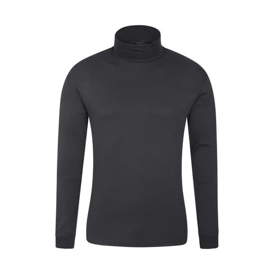 Mountain Warehouse Mens Meribel Cotton Thermal Top (Black)