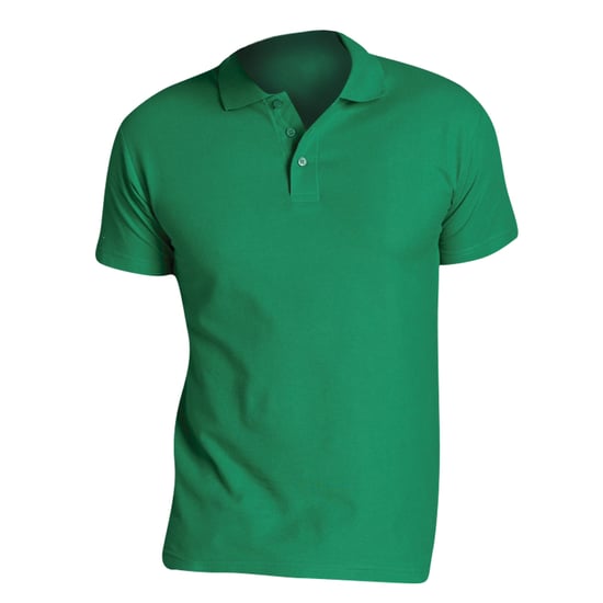 SOLS Heren Zomer II Pique Poloshirt met korte mouwen (Bosgroen) - Image 1
