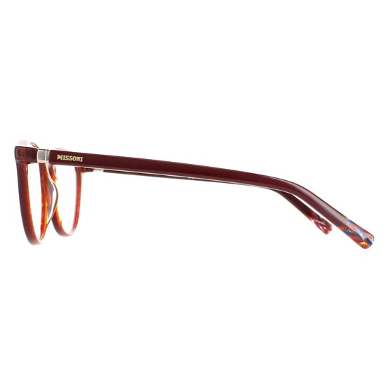 Missoni Round Womens Burgundy Glasses