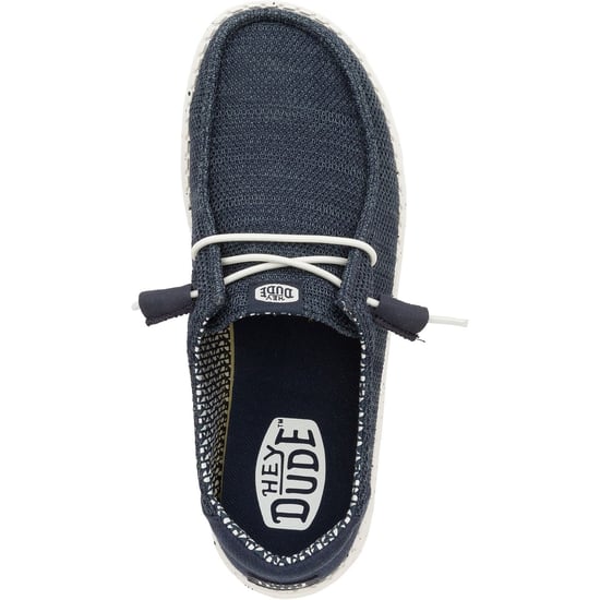 HEYDUDE Wendy Stretch Mesh Polyester Vrouwen Navy Loafers - Image 4