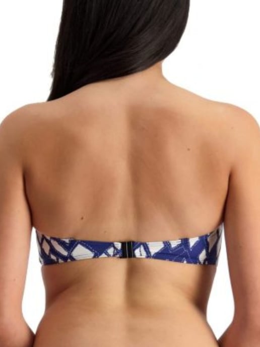Vintage Bloom Strapless Bandeau
