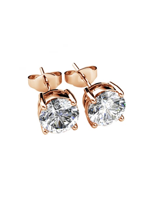 Parure et Coffret Mary - Or Rosé et Cristal - Image 5