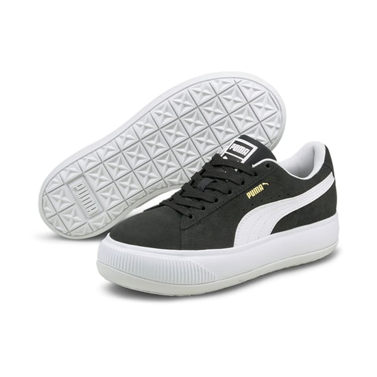 PUMA Womens Suede Mayu Trainers Sports Shoes - Image 2