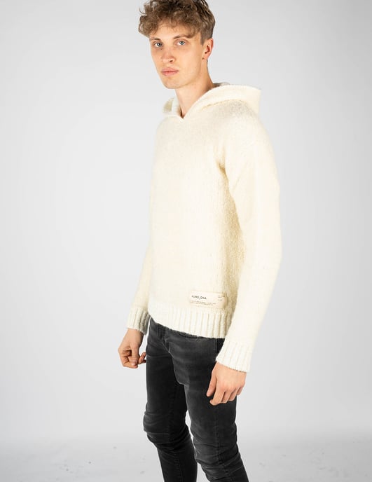 Takeshy Kurosawa Pullover Boucle Men's Off-White - Image 3
