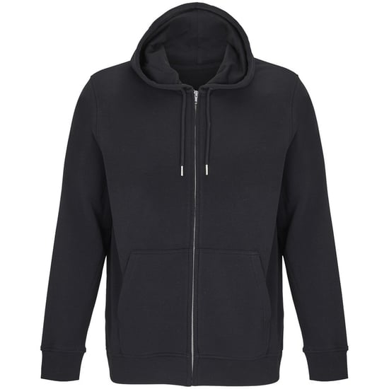 SOLS Unisex Adult Calipso Full Zip Hoodie (Black) - Image 1