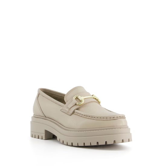 Dune Ladies GALLAGHER Leather Tractor Sole Snaffle Loafers - Image 1