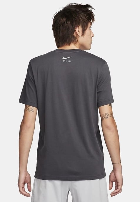 Nike Air Mens Graphic T Shirt in Charcoal - Image 2
