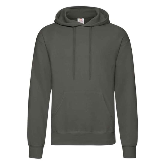 Fruit of the Loom Adults Unisex Classic Hooded Sweatshirt (Light Graphite) - Image 1