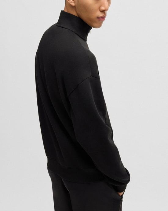 HUGO Durty244 Mens 1/4 Zip Sweatshirt - Image 4