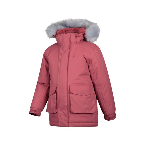 Mountain Warehouse Waterafstotend kinder/kinderjack met Ranger-logo (Roze) - Image 4