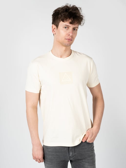 Iceberg T-Shirt C-Neck Men's Beige - Image 3