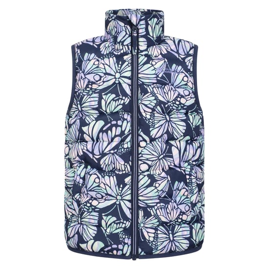 Mountain Warehouse Kinderen/Kinderen Rocko Vlinder Gewatteerd Gilet (Paars) - Image 1
