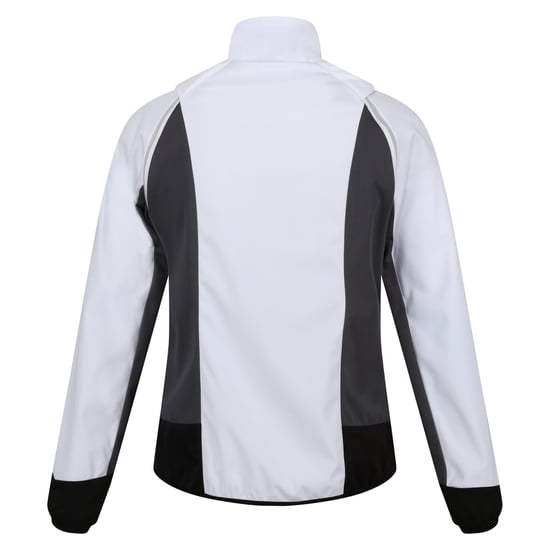 Regatta Womens/Ladies Steren Hybrid Jacket (White/Cyberspace)