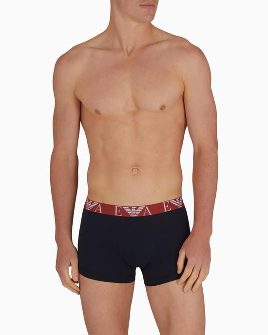 Emporio Armani 3-pack herenboxers met gedurfde monogramlogo - Image 1