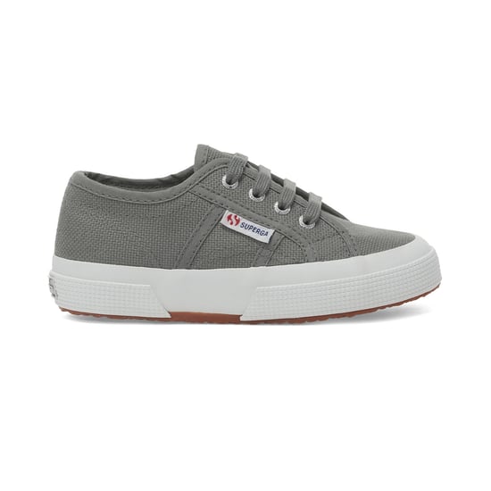 Superga Childrens/Kids 2750 Jcot Leather Trainers (Grey Sage)