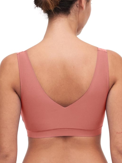 SoftStretch V-Neck Jersey Crop Top
