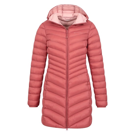 Mountain Warehouse Womens/Ladies Florence Long Padded Jacket (Rust) - Image 4