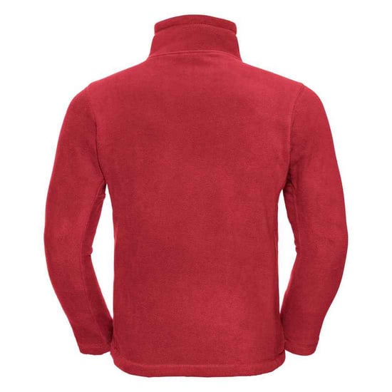 Russell Heren Quarter Zip Outdoor Fleece Top (Klassiek rood) - Image 2