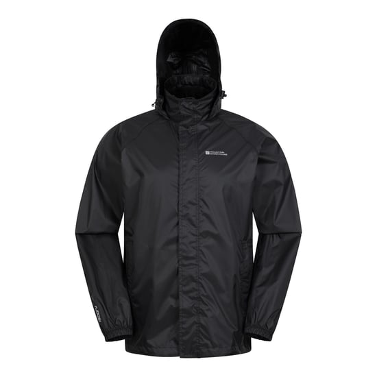 Mountain Warehouse Mens Pakka II Waterproof Jacket (Black)