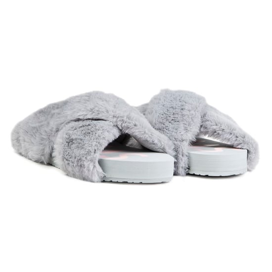 Toms Pantoffel 10016798 susie eva mid grey faux fur - Image 2