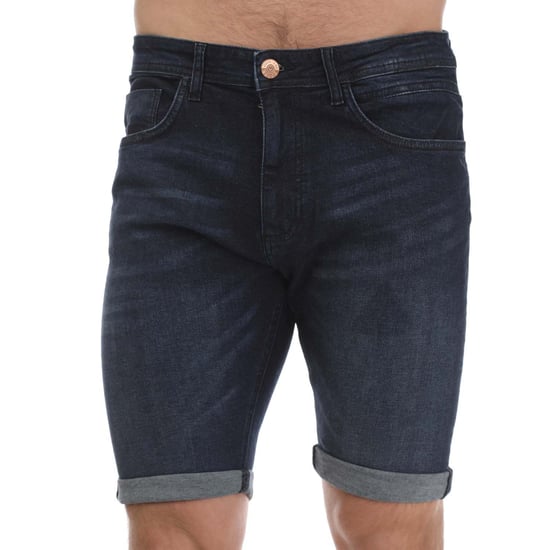 Men's Duck and Cover Zeki Denim Shorts in Blue