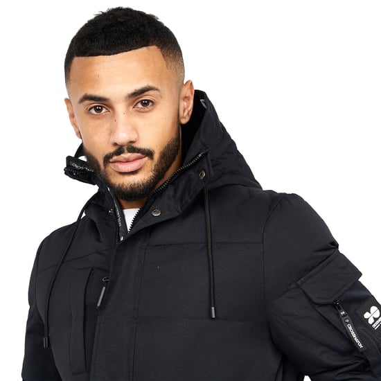 Crosshatch Heren Milwaka Jacket (Zwart) - Image 3