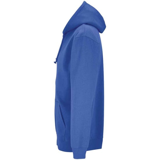 SOLS Unisex Adult Carter Full Zip Hoodie (Royal Blue) - Image 3