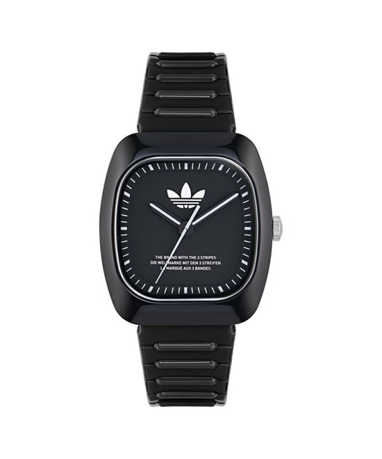 Adidas Originals Retro Wave Two Unisex's Black Watch AOSY24531 - Image 1