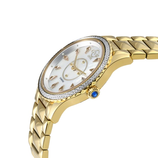 Siena Swiss Quartz MOP Dial 316L Stainless Steel Diamond Watch - Image 2