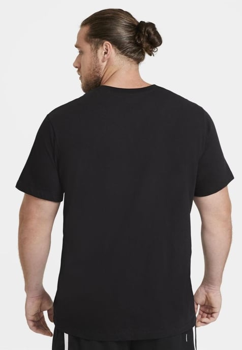 Nike Air Jordan Jumpman Mens Crew T Shirt in Black - Image 2