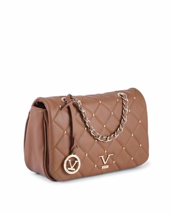 V Italia Womens Handbag M392 Sauvage Cuoio Scuro