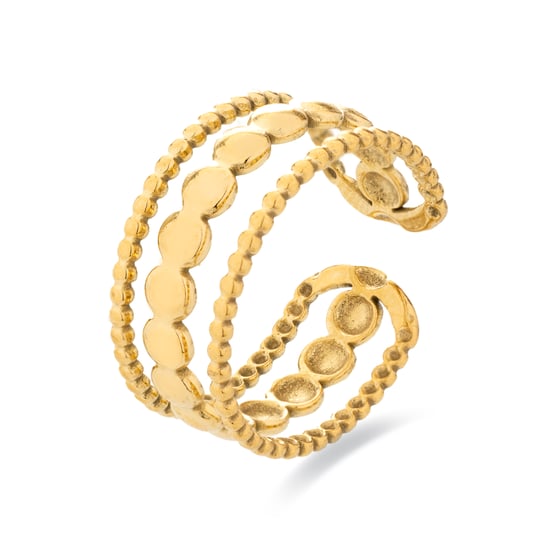 Luxenter gerhodineerde ring - Faini - Image 1