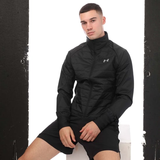 Men's Under Armour Storm Run Insulate Hybrid Jacket in Black