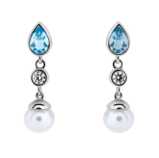 Orphelia 'Lylou' Dames 925 Sterling Zilveren Oorringen - Zilver ZO-7498 - Image 1