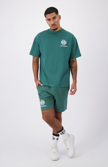 Black Bananas City Sweatshorts, Green