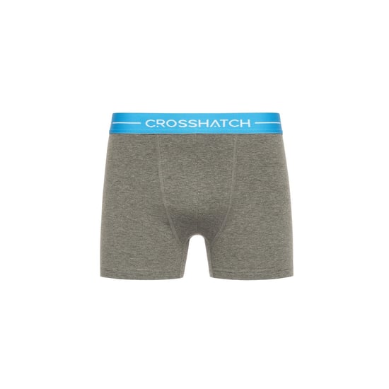 Crosshatch Mens Astral Boxershorts (Förpackning med 12 st) (Charcoal Marl) - Image 6